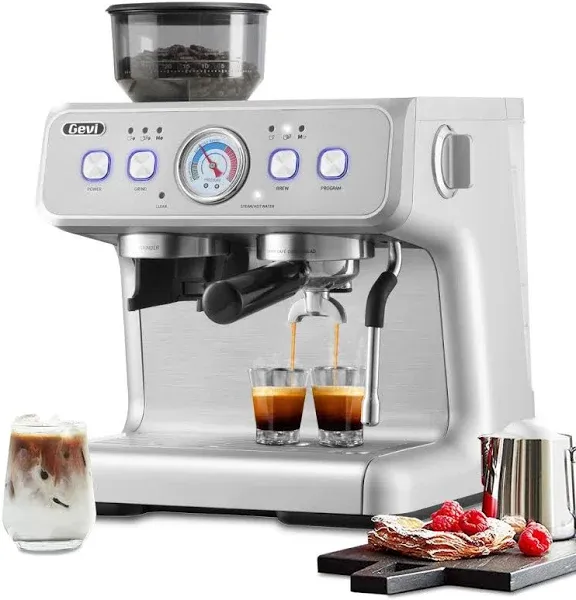 GEVI Dual Boiler Espresso Coffee Machine