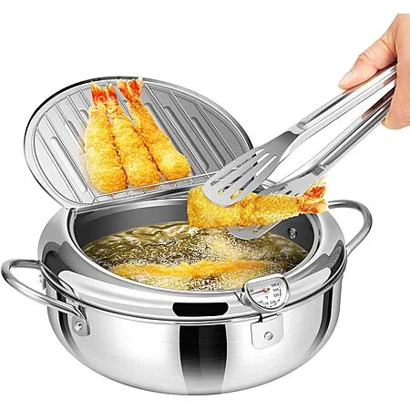VIVOHOME 8.3" Stainless Steel Deep Fryer $20