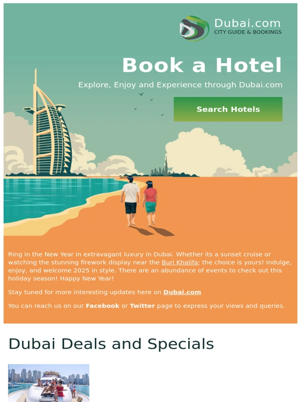 Dubai - Dubai in January - Happy New Year!
