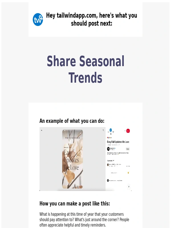 Tailwind - Your Tailwind Marketing Campaign Summary for 2024-06-03