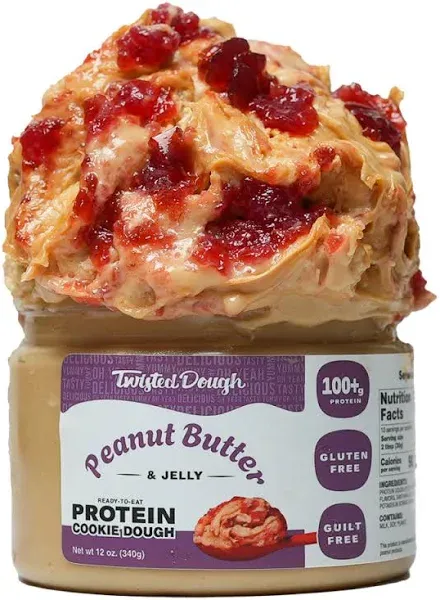Peanut Butter & Jelly Protein Cookie Dough