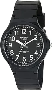 Casio - MW240 Series, Men’s Quartz Watch, 50M WR, Large Resin Case, Analog Watch