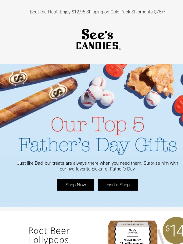 See's Candies - Five Dad-Approved Gifts