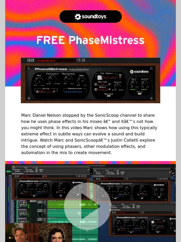 Soundtoys - FREE Plug-in + Demo ? Create Mixes That Move