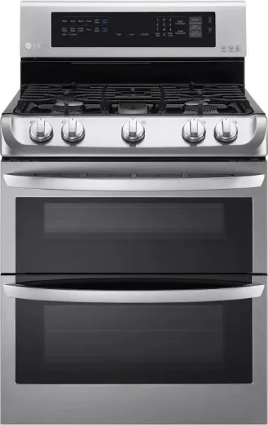 LG Double-Oven Gas Range LDG4313ST