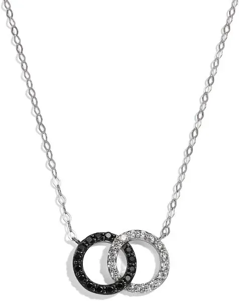 Bloomingdale's Fine Collection 14K White Gold 0.25 Ct. T.W. Diamond Double