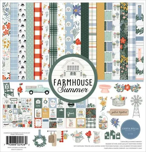 Echo Park Paper Co. Farmhouse Summer Collection Kit