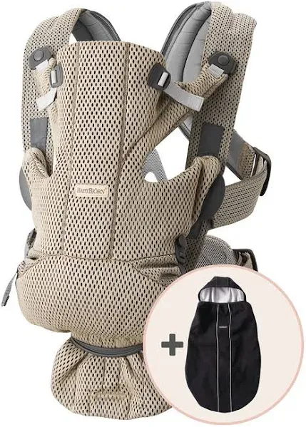 BabyBjörn Baby Carrier Free 3D Mesh Cover Bundle