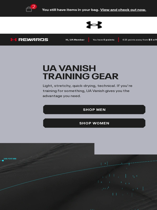 Under Armour - Tested in the lab,the gym & on the field
