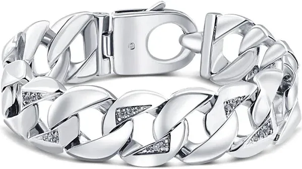 14K Gold or Platinum Diamond Bracelet