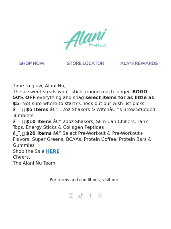 Alani Nu - ? BLACK FRIDAY: Save on faves now ?️