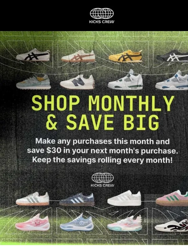KicksCrew - Claim Your Exclusive Discount Before It’s Gone!