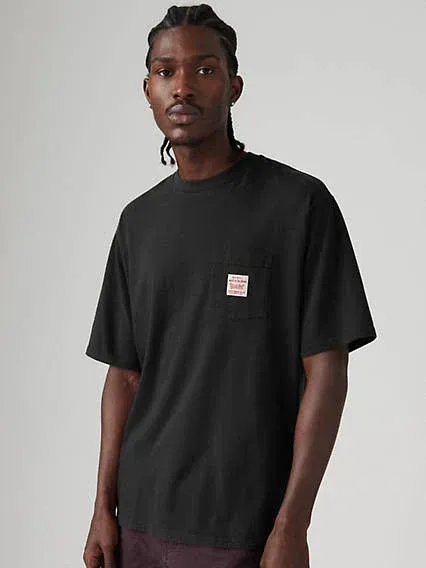 Levi's Short Sleeve Workwear T-Shirt - Men's - Meteorite S