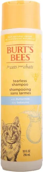 Burt's Bees for Pets Tearless Kitten Shampoo with Buttermilk 99.3% Natural Origin Formulas