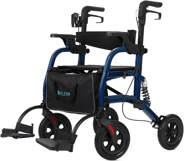 HFK-9294 ELENKER 2 in 1 Rollator Walker