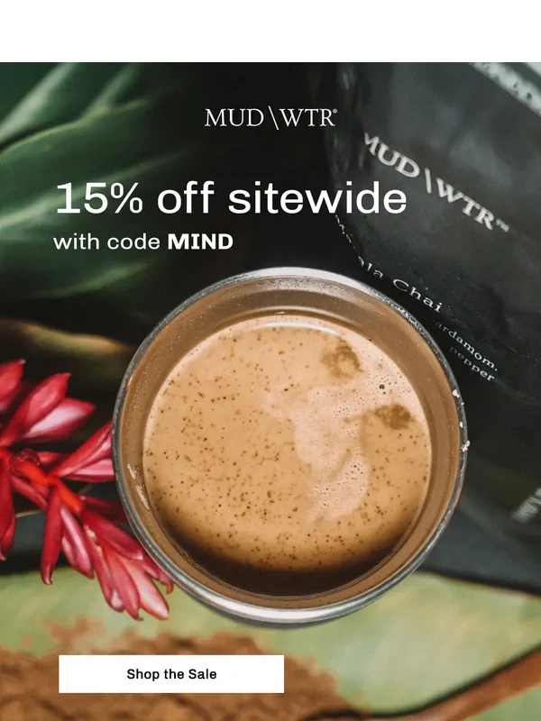 MUDWTR - MUD\WTR Memorial Day Sale is here!