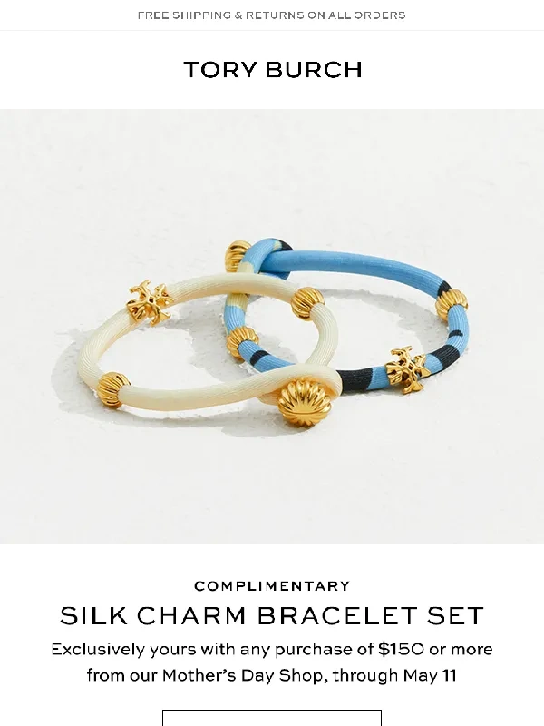 Tory Burch - Complimentary bracelet set