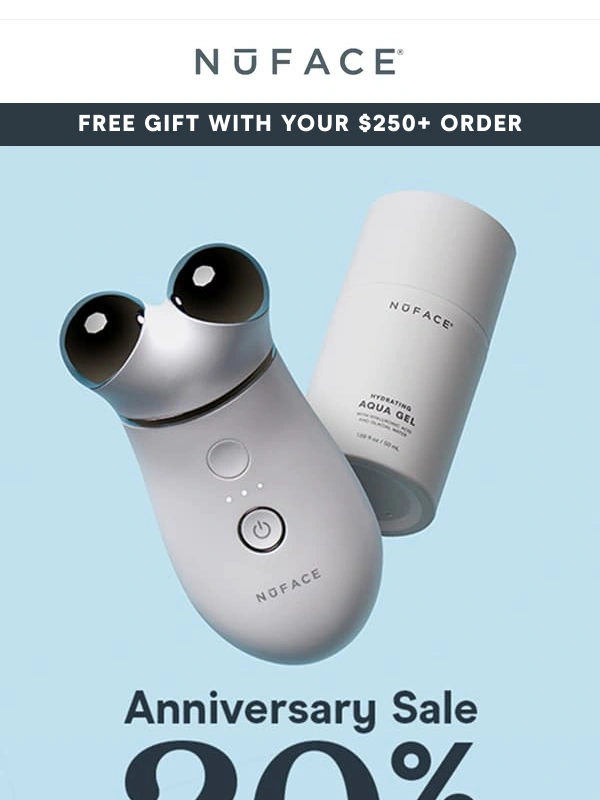 NuFACE - Don’t Miss Out—20% Off Ends Soon