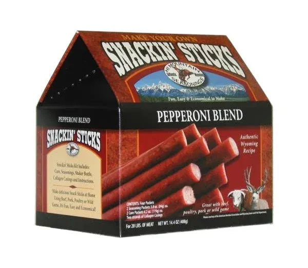 Hi Mountain Pepperoni Snackin' Stick Kit