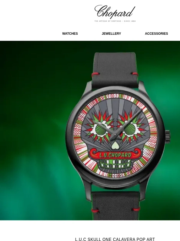 Chopard - L.U.C Skull One Calavera Pop Art
