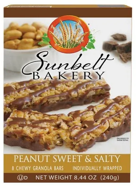 Sunbelt Bakery Chewy Peanut Sweet & Salty Granola Bars