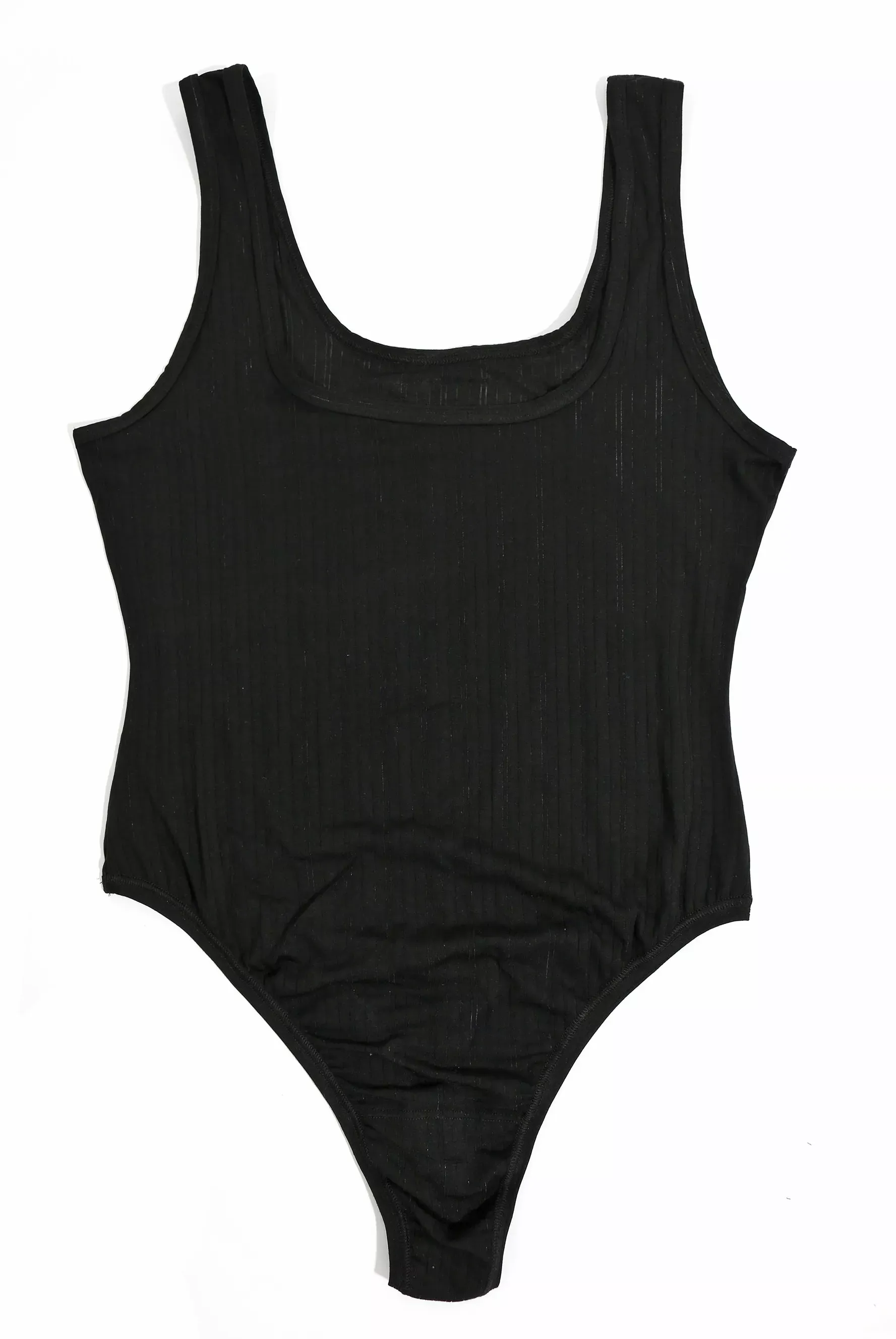 Hanky Panky Women's Mellowluxe Square Neck Bodysuit - Black,