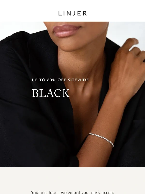 Linjer - EARLY ACCESS TO BLACK FRIDAY SALE ?