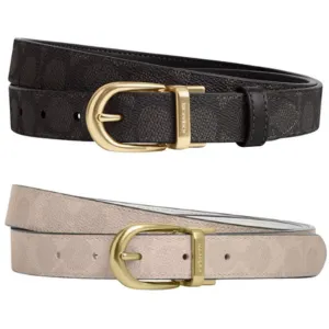 Coach Cut To Size Reversible Belt