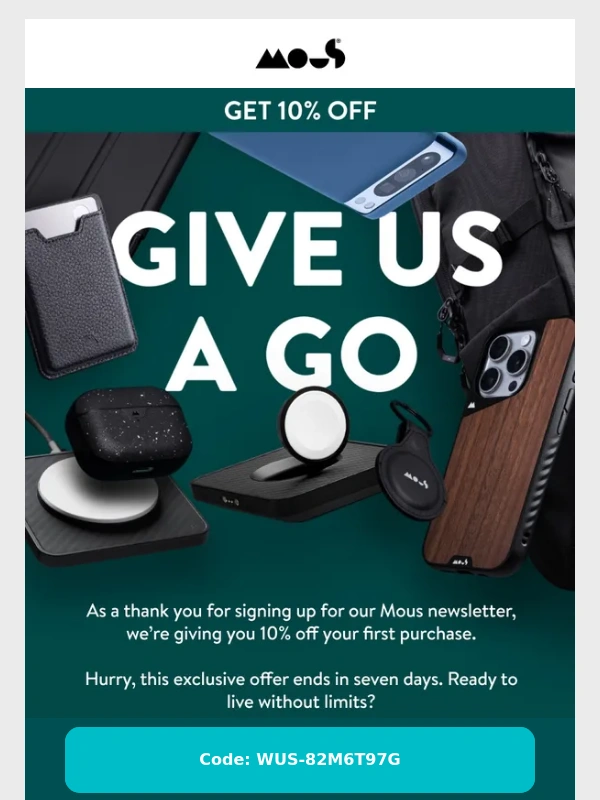 Mous - Hey,your exclusive offer is ending