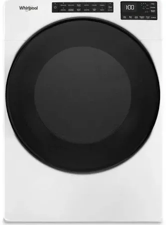 WHIRLPOOL 7.4 Cu. Ft. Electric Wrinkle Shield Dryer with Steam