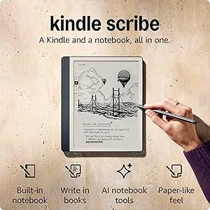 Amazon Kindle Scribe 16GB 10.2-inch E-Reader w/ Premium Pen