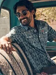 Men's Print Camp Shirt