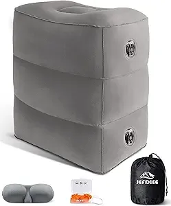 Airplane Travel Essentials Inflatable Foot Pillow
