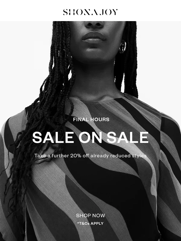 Shona Joy - Final Hours: Take 20% Off Sale