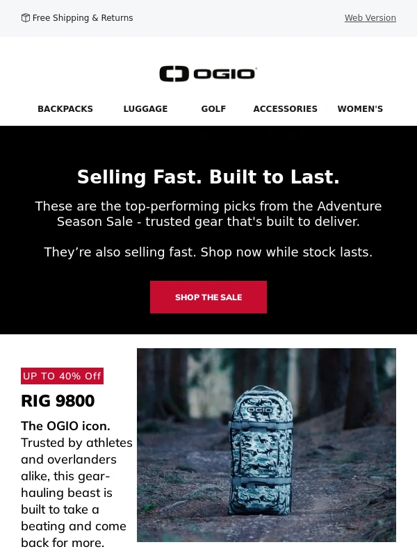 OGIO - Best in the Bag Game (And Going Fast)