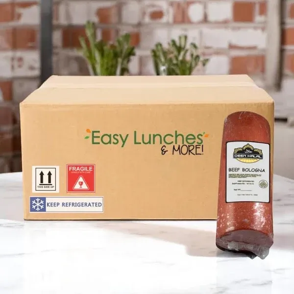 Deen Halal Beef Bologna Easy Lunches