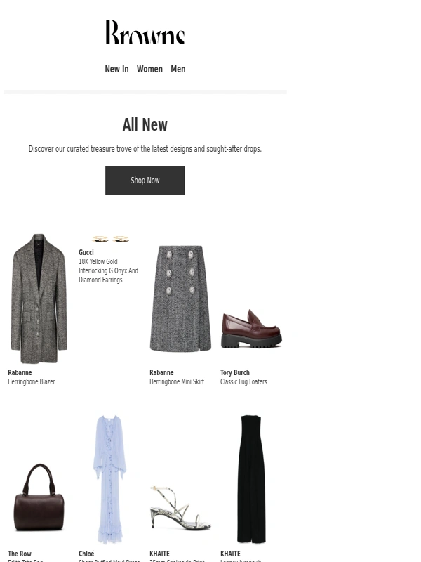 Browns Fashion - This just in…