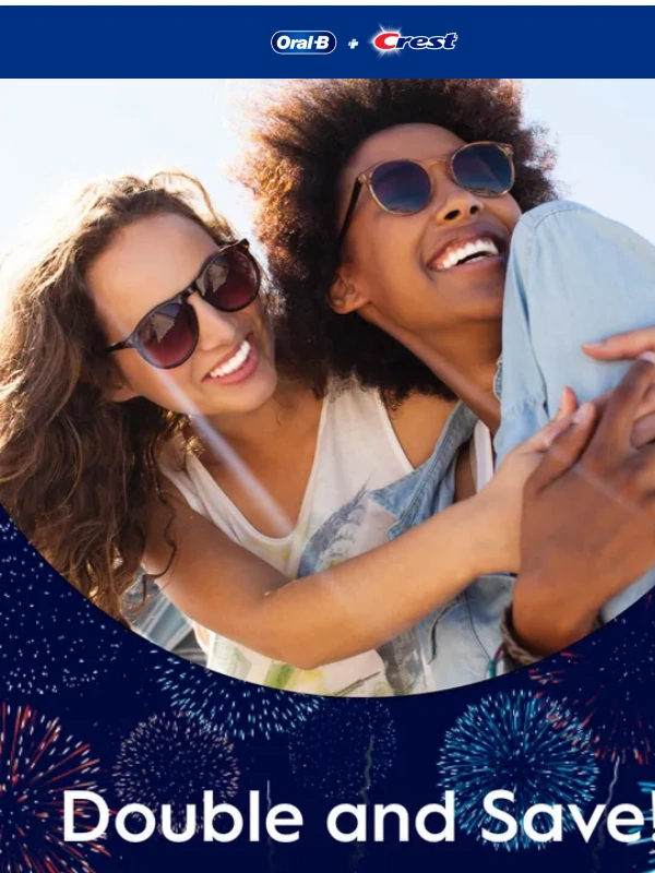 Oral B - Long Weekend Means Double the Savings!