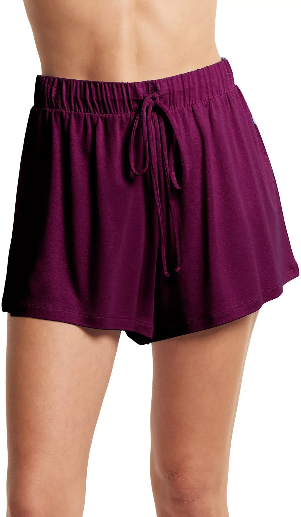 Hanky Panky Women's Unwind Short - Sugar Plum Red,