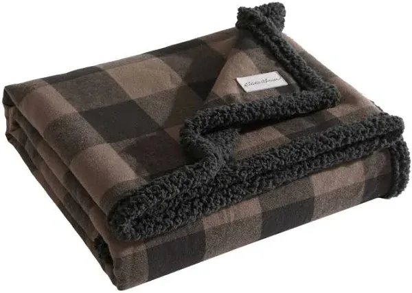 Eddie Bauer Eb Cabin Fleece Throw