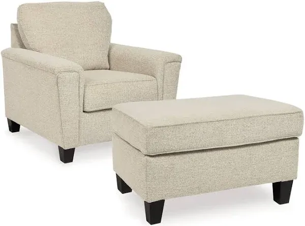 Ashley Abinger Chair and Ottoman