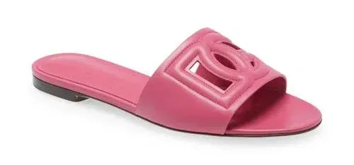 Dolce & Gabbana DG Logo Cut Out Slides