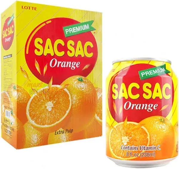 lotte Sac Sac Orange Drink
