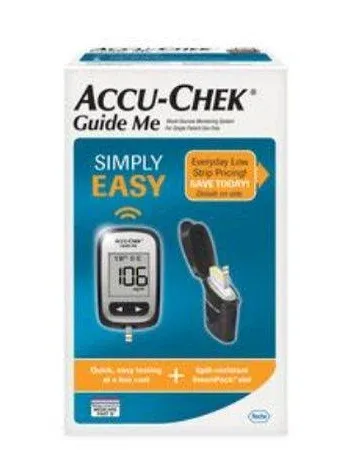 Roche Accu-Chek Guide Me Kit | Retail Kit | Each | 598499896001