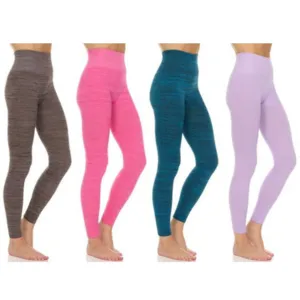 4-Pack Women's High-Waist Fleece Leggings