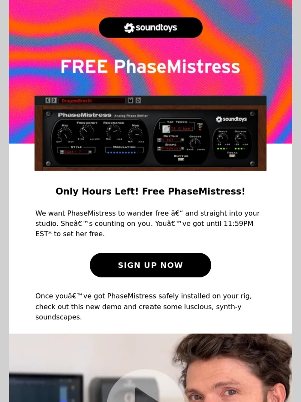 Soundtoys - FINAL HOURS ⏳ Free PhaseMistress!