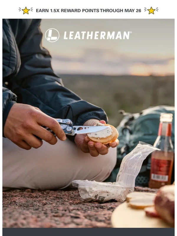 Leatherman - $5 off $50 * $10 off $100 * $20 off $200