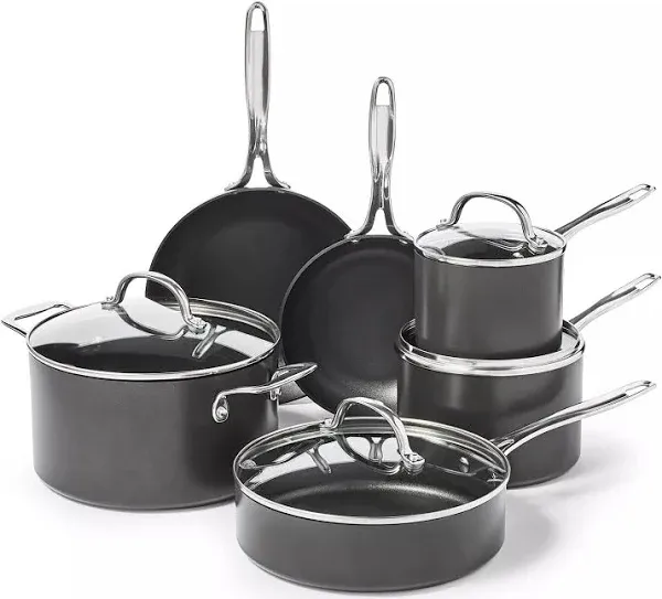 Sur La Table Signature Hard Anodized Nonstick Cookware Set