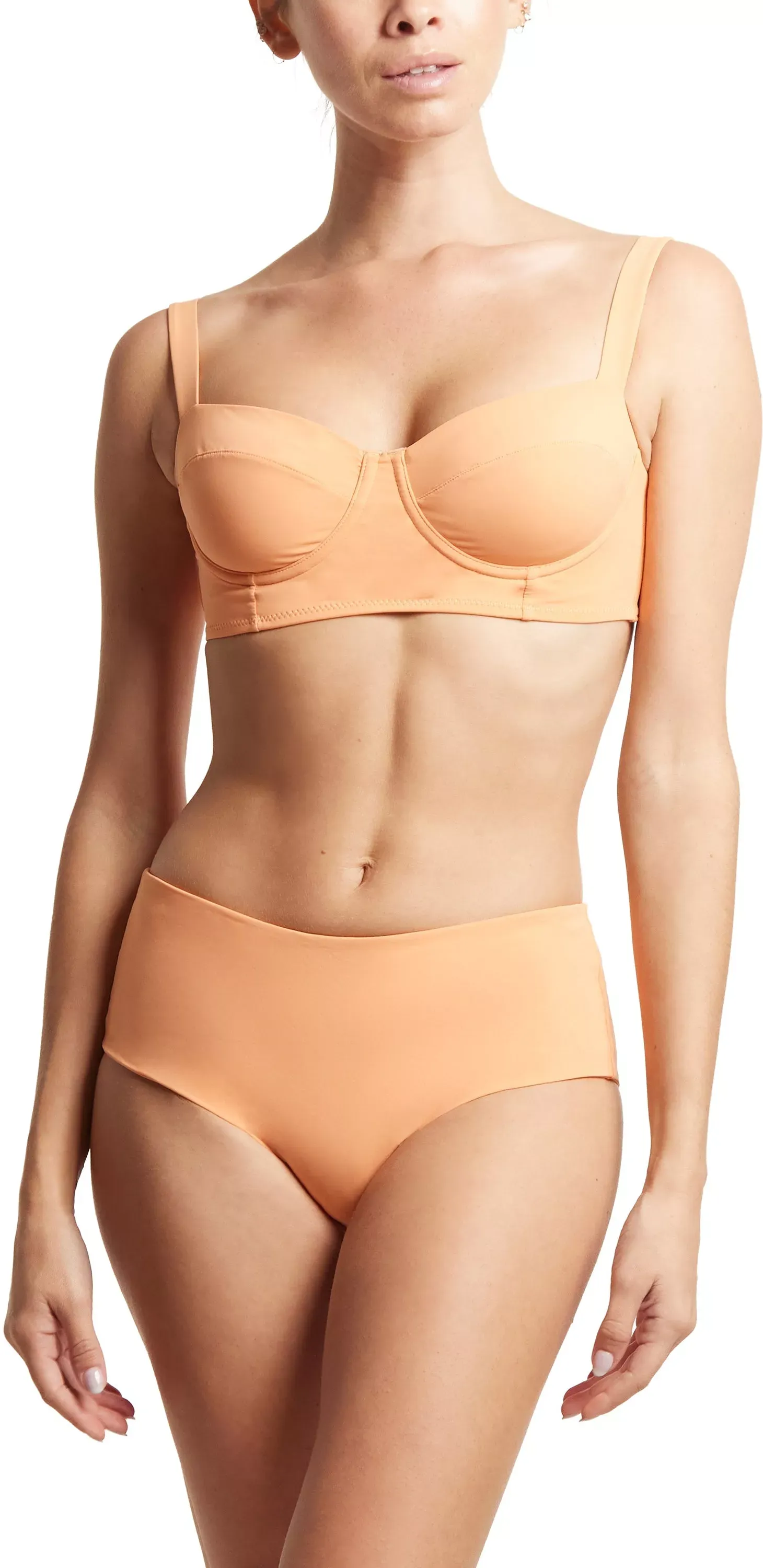 Hanky Panky Women's Balconette Bikini Swimsuit Top - Florence Orange, M
