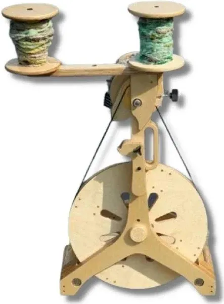 SpinOlution Bullfrog Spinning Wheels Bullfrog - 16oz Flyer & 1 16oz Bobbin + 2 8oz Bobbins